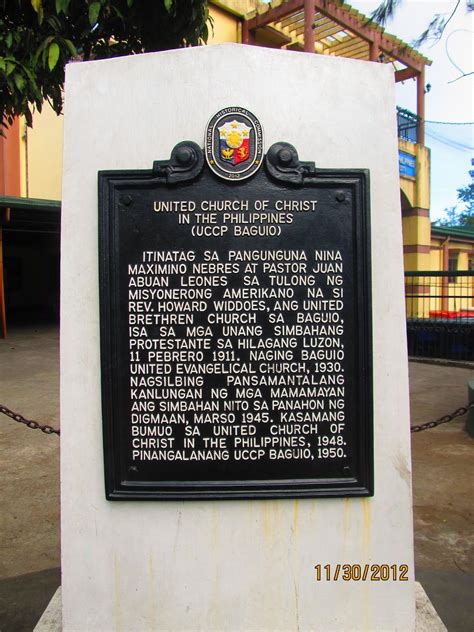 Baguio Church of Christ .